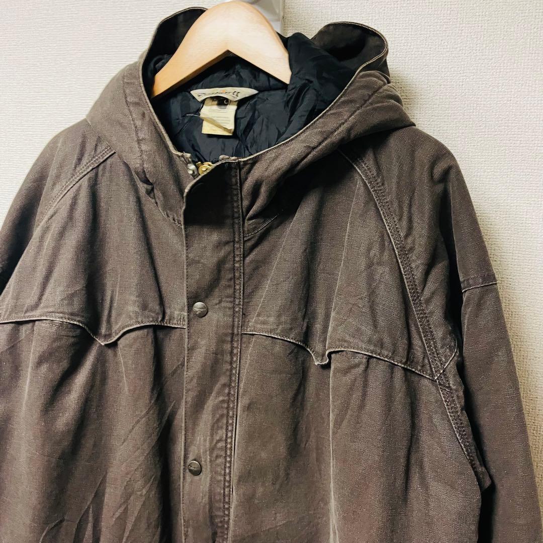 carharttカーハート　カバーオール　ジャケット　古着　メンズ　XL