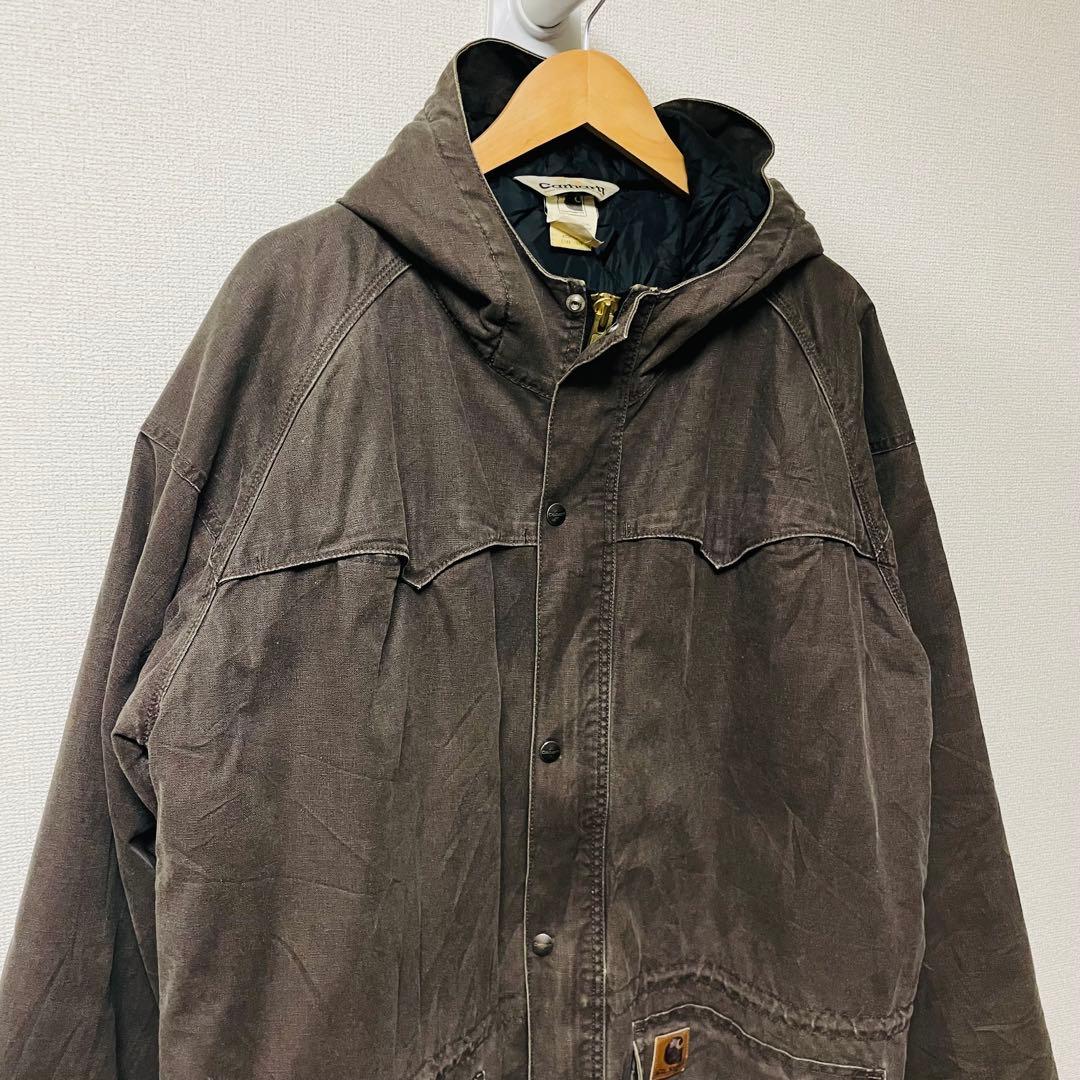 carharttカーハート　カバーオール　ジャケット　古着　メンズ　XL