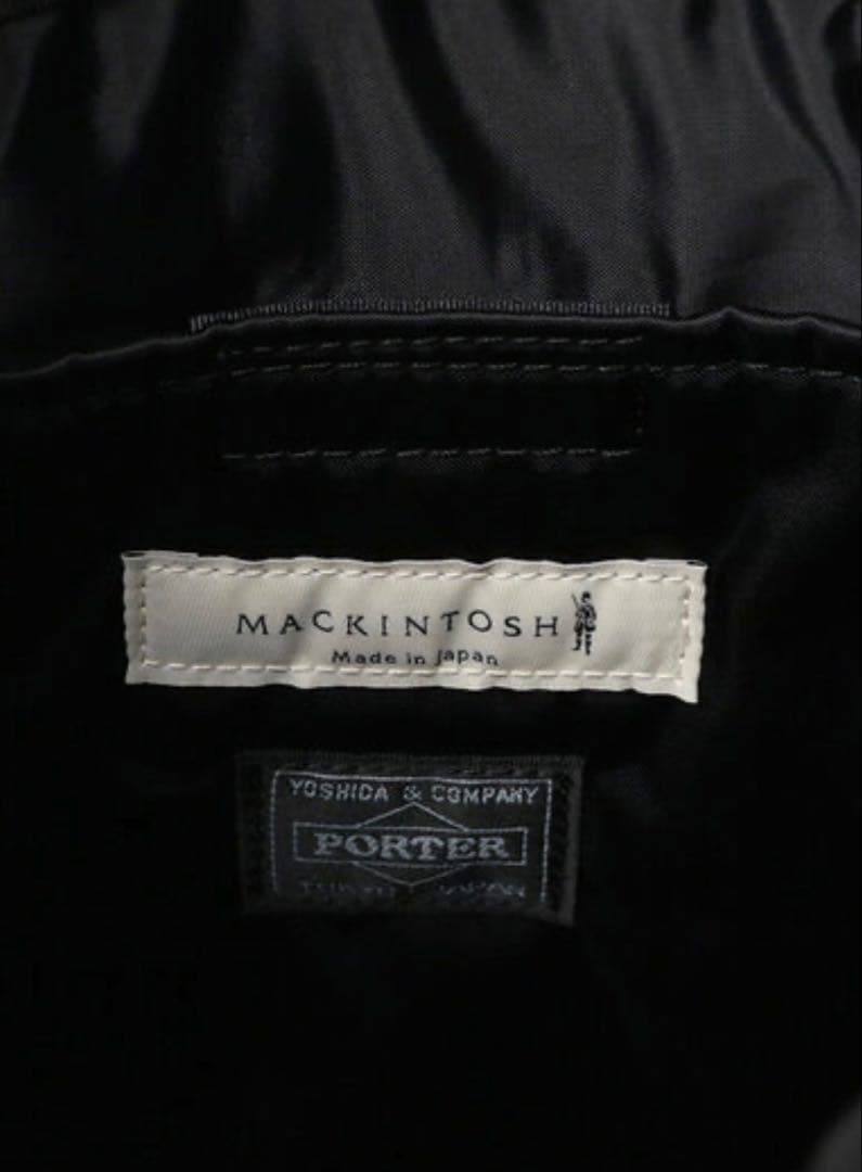 美品★PORTER×MACKINTOSH スタッズ 巾着 吉田カバン