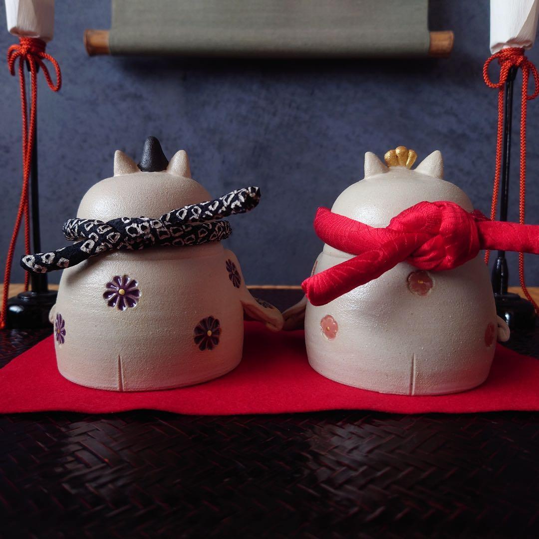 ❶だるま猫雛　m(*´꒳`*)m ※首輪付き