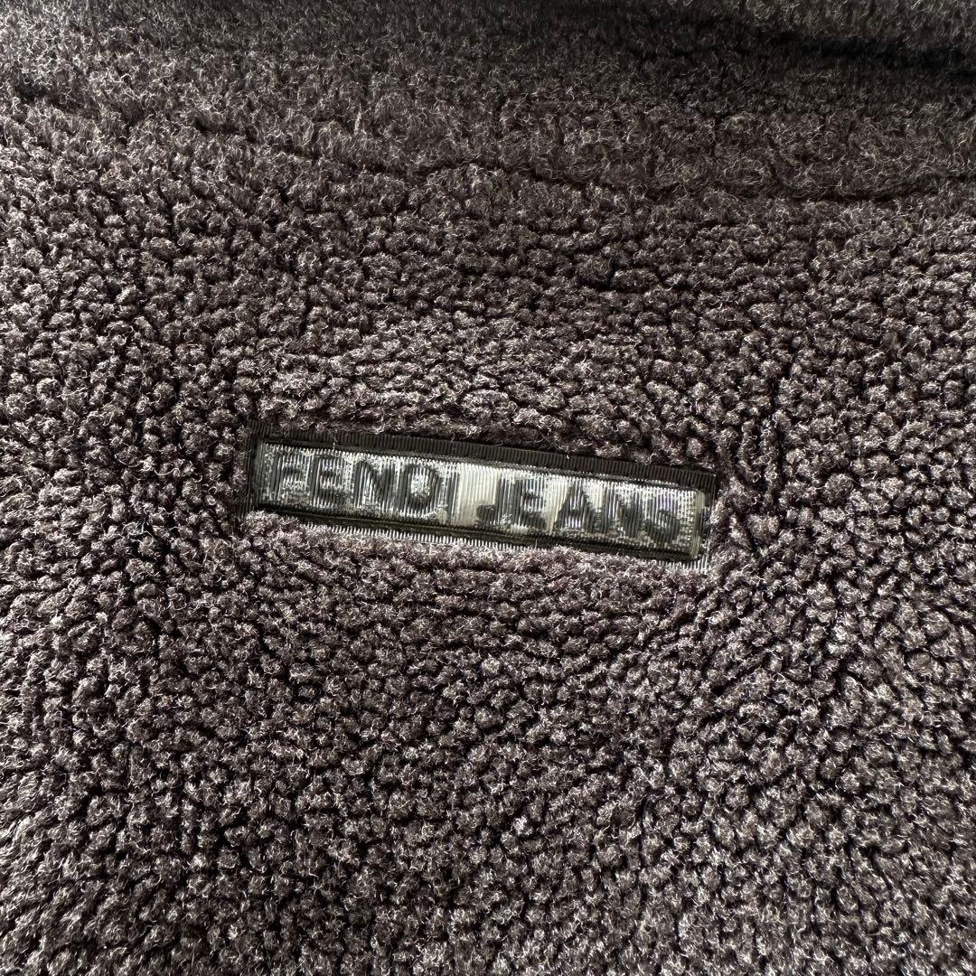 FENDI フェンディ　ボア　ピーコート　テディベアコート　サイズ42