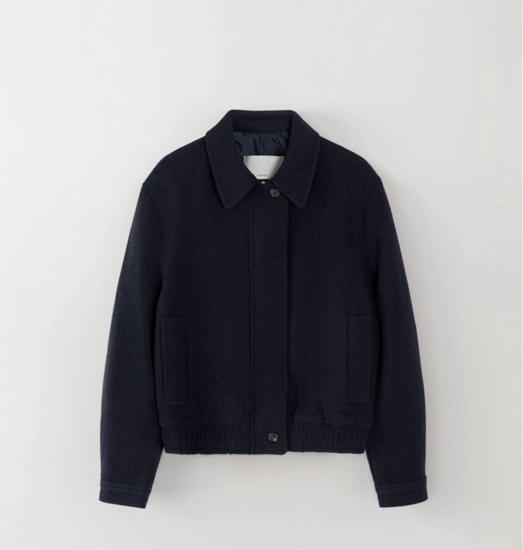 ジャケット・アウター Mannish Wool Blouson ohotoro