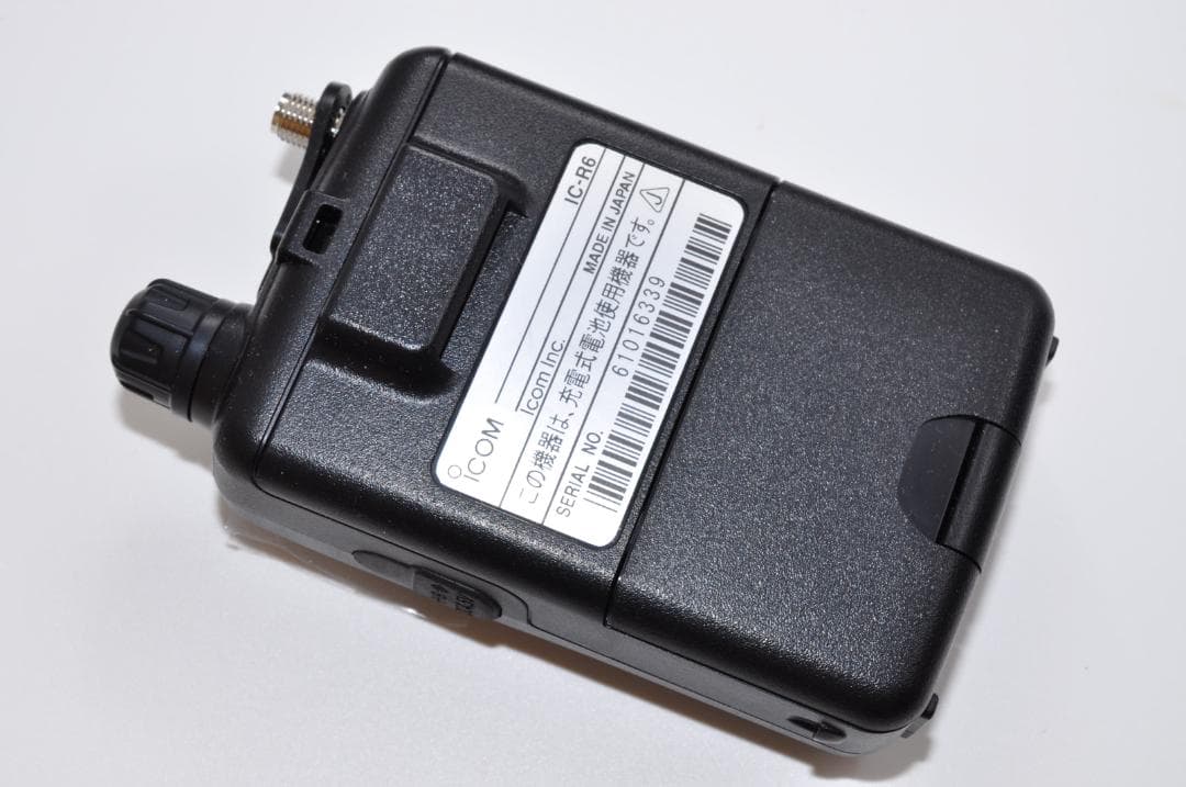 アイコム IC-R6 エアーバンドスペシャル 黒　トランシーバー