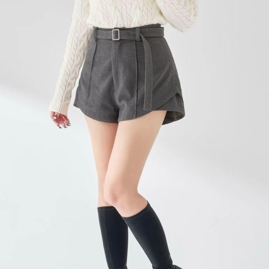 Darich ダーリッチ サイドスリットハイウエストショートパンツ Sサイズ