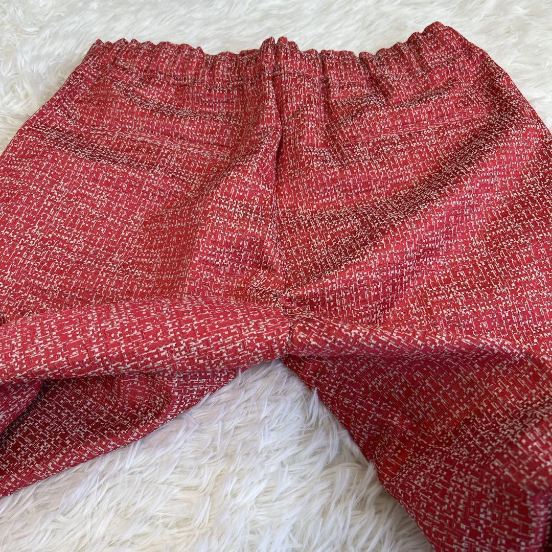 ✨美品✨ ドゥロワー カスリジャガードドロストパンツ シルク 近年 40