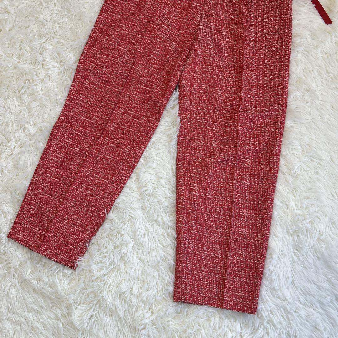 ✨美品✨ ドゥロワー カスリジャガードドロストパンツ シルク 近年 40