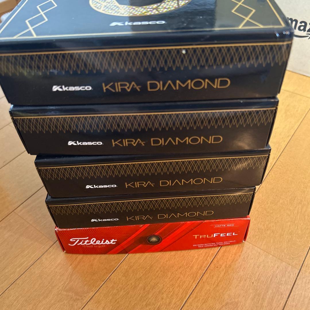 ゴルフボール54個　キャスコ KIRA DIAMOND タイトリストTruFee
