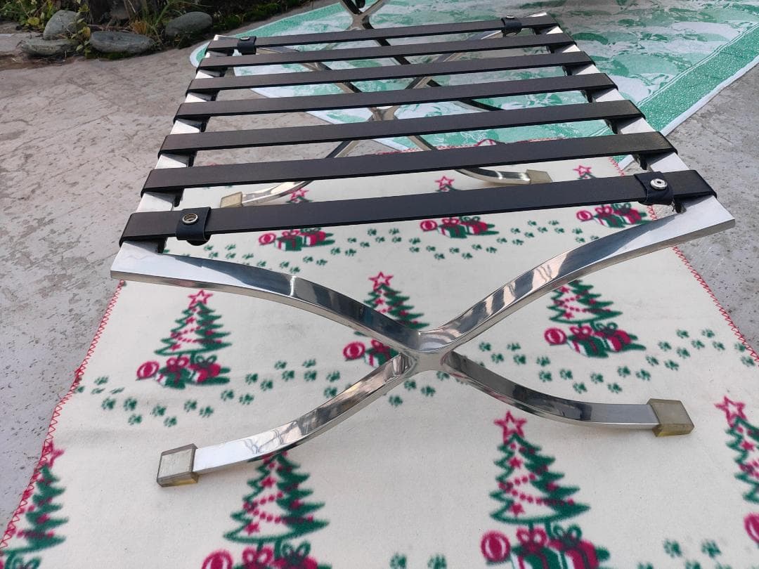 【送料込み】本革☆バルセロナチェア スツールA☆リプロダクト☆美品