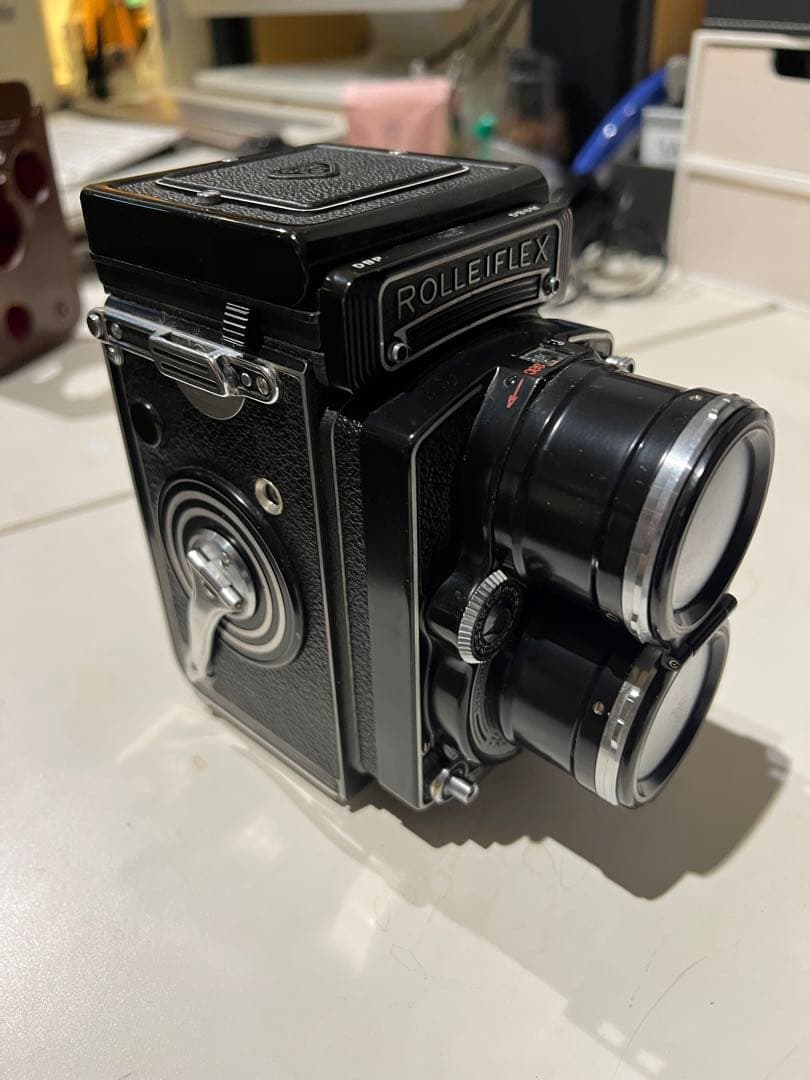 Rolleiflex ジャンク 二眼レフf＝135 部品取り。