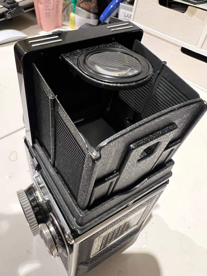 Rolleiflex ジャンク 二眼レフf＝135 部品取り。