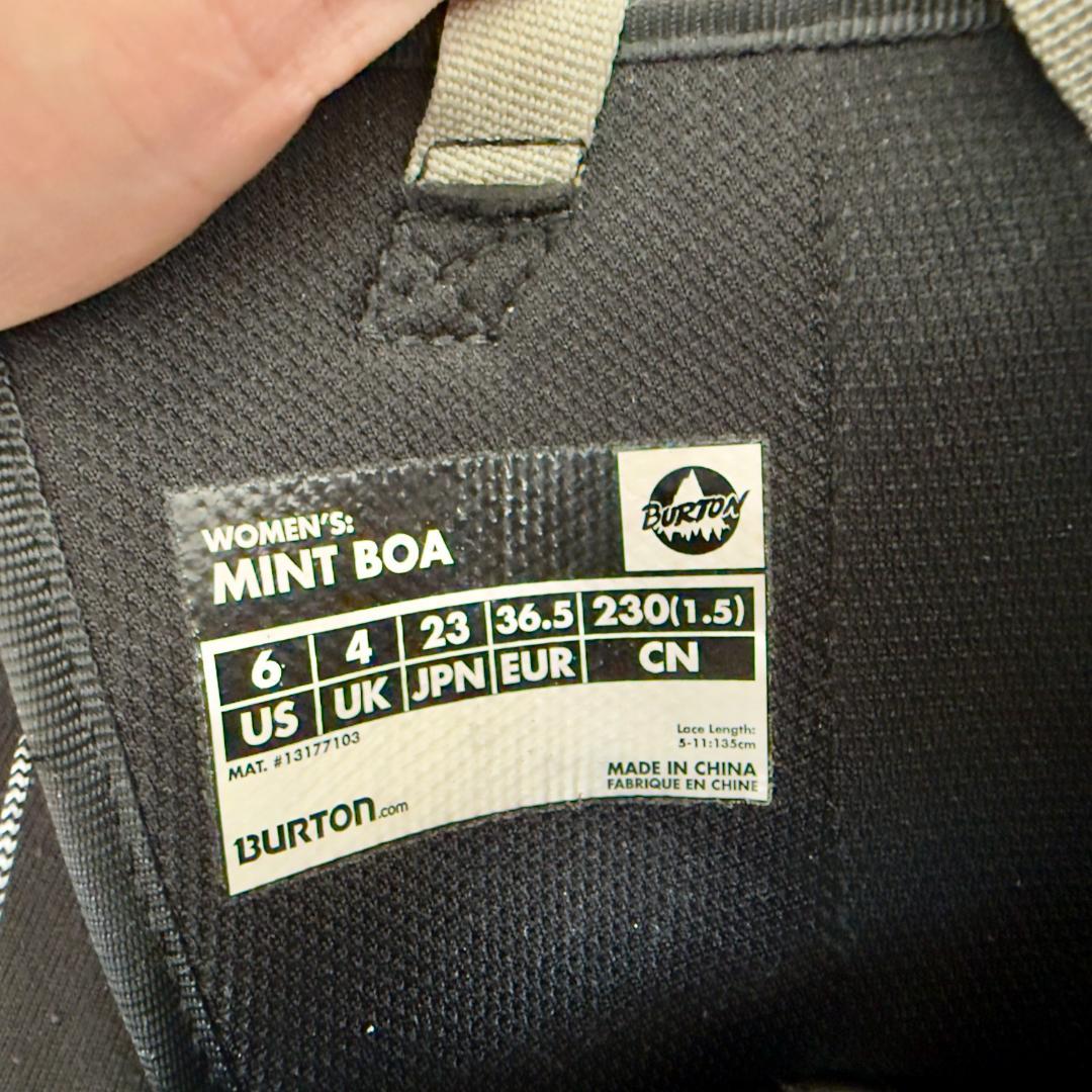 Burton Mint Boa 23cm　ミント　ボア バートン