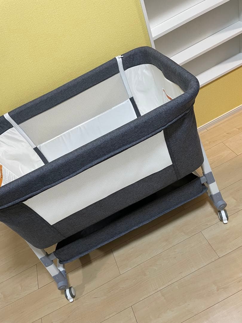 Vinona グレー ベビーベッド ◆おまけ付き◆