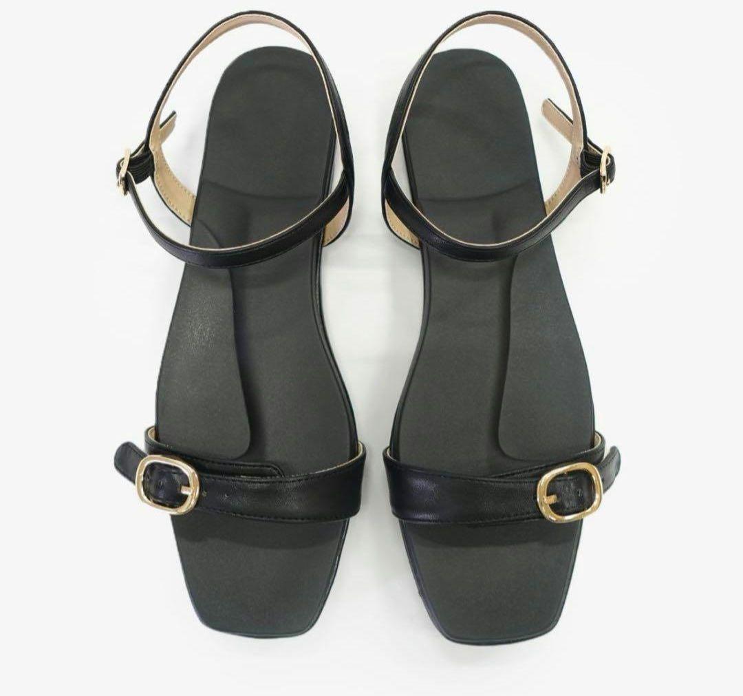 【試着のみ・美品】ラクバキ　Racbaki ラインサンダル　Lサイズ