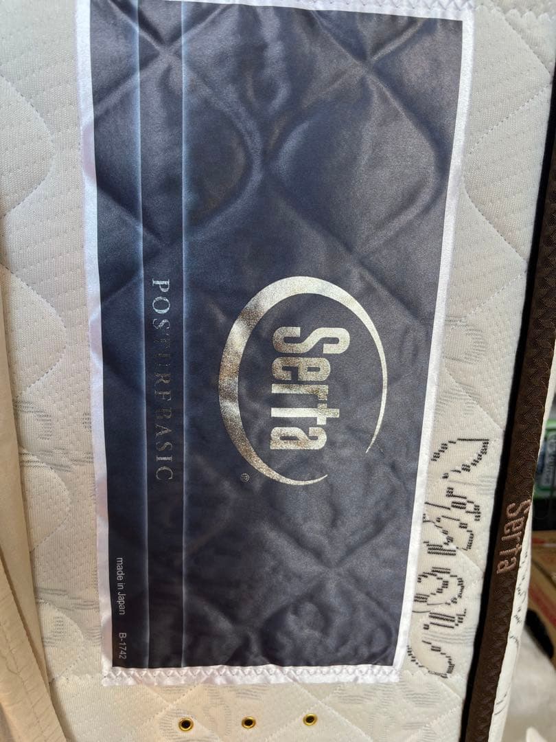 Serta サータ ポスチャーベーシック セミダブル 7.7 F1P