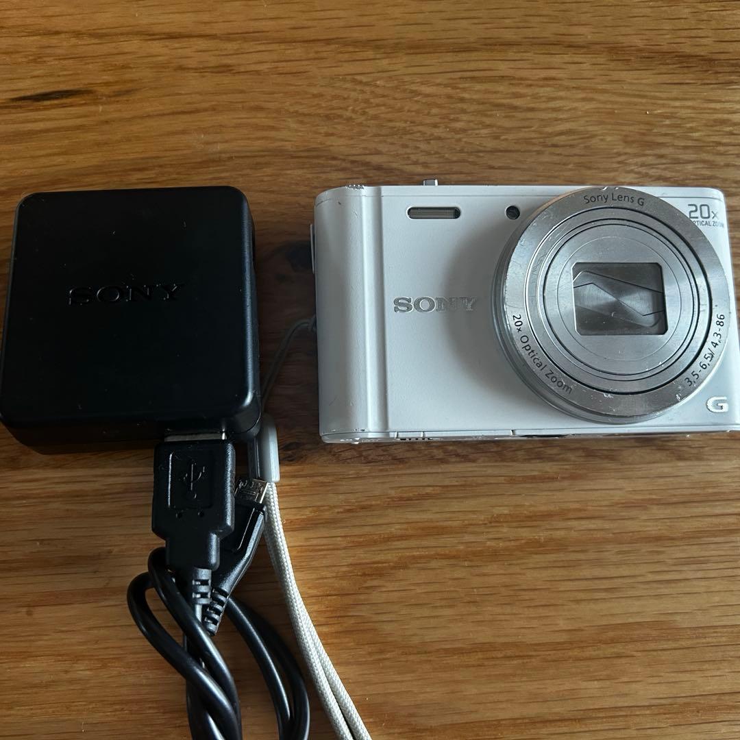 SONY Cyber-shot DSC-WX300 ホワイト デジカメ