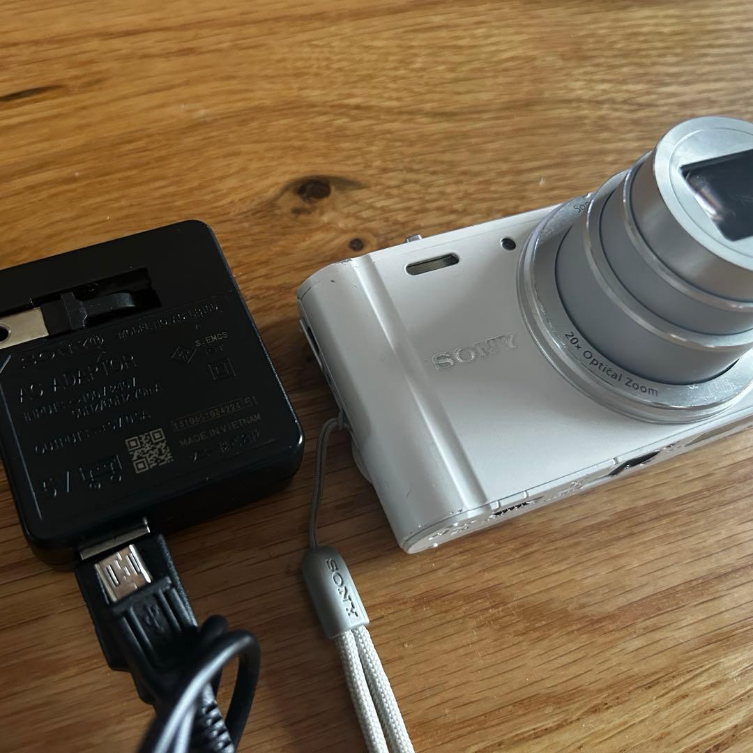 SONY Cyber-shot DSC-WX300 ホワイト デジカメ