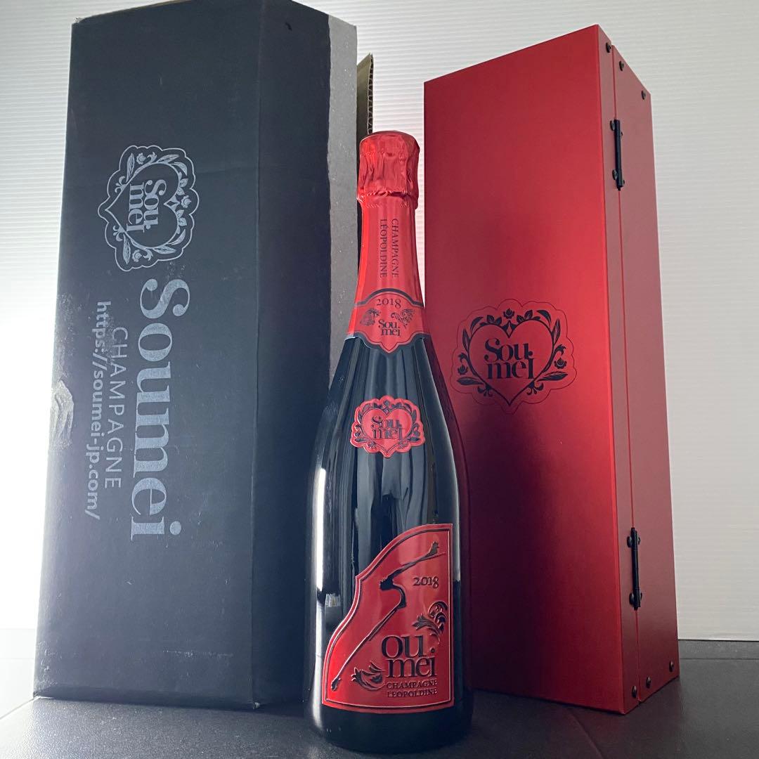 ソウメイ　レッド　ミレジメ　シャンパン　ケース