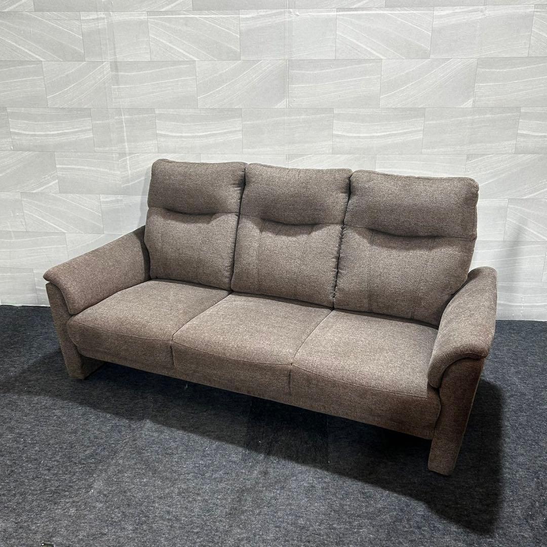 NITORI ソファ 3人掛け 布張り ナルタ シンプル 家具 d4620