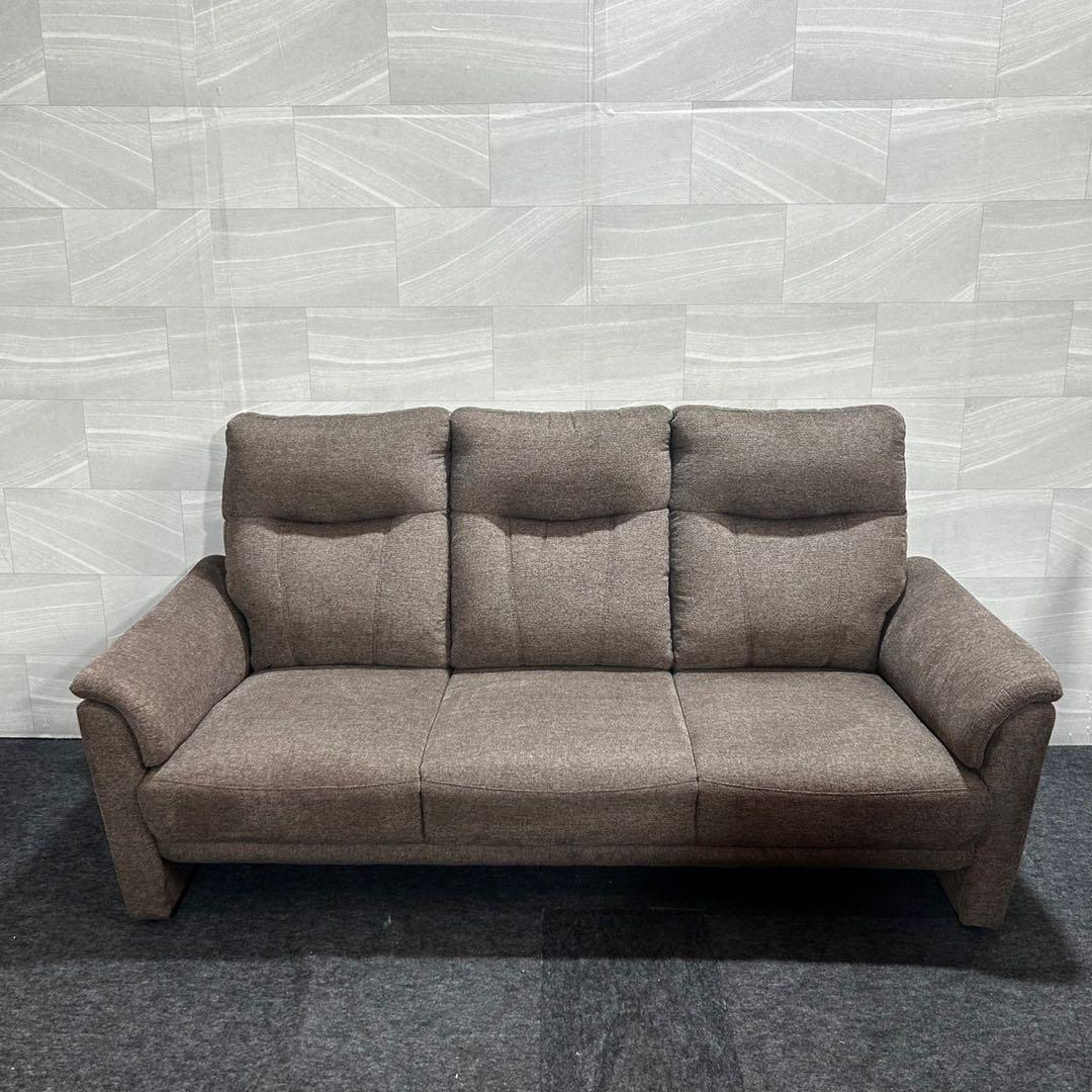 NITORI ソファ 3人掛け 布張り ナルタ シンプル 家具 d4620