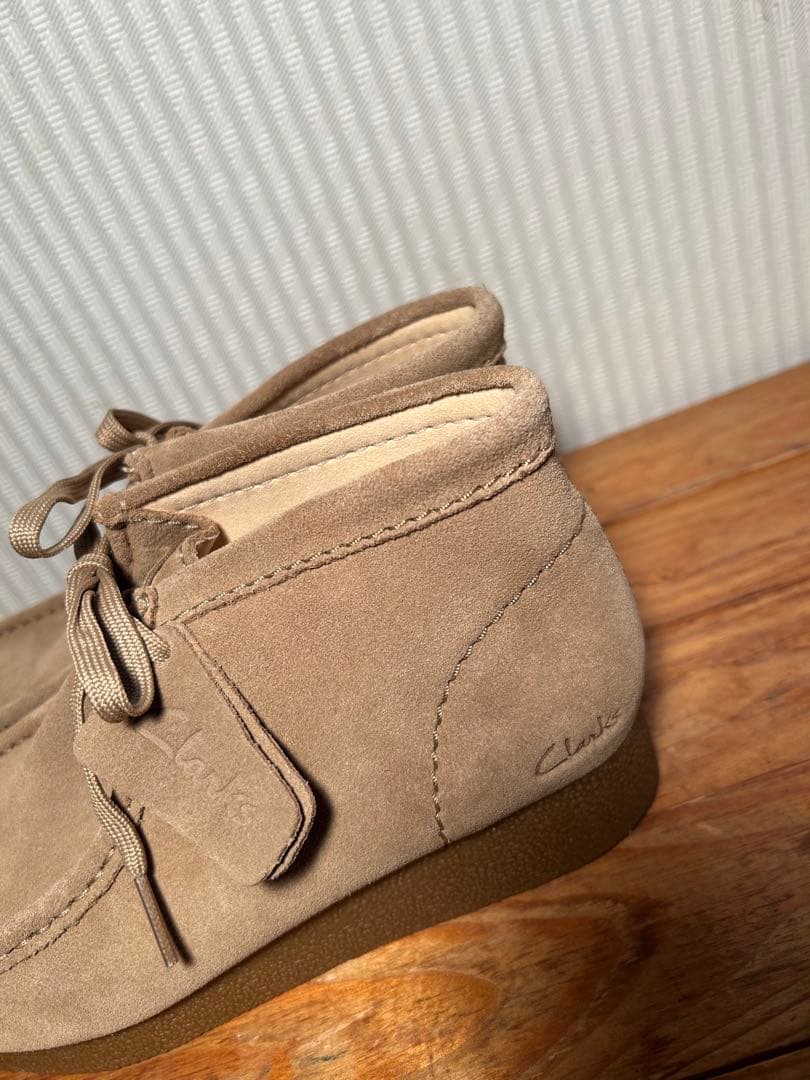 超美品　Clarks/クラークス　Wallabee EVO Bt