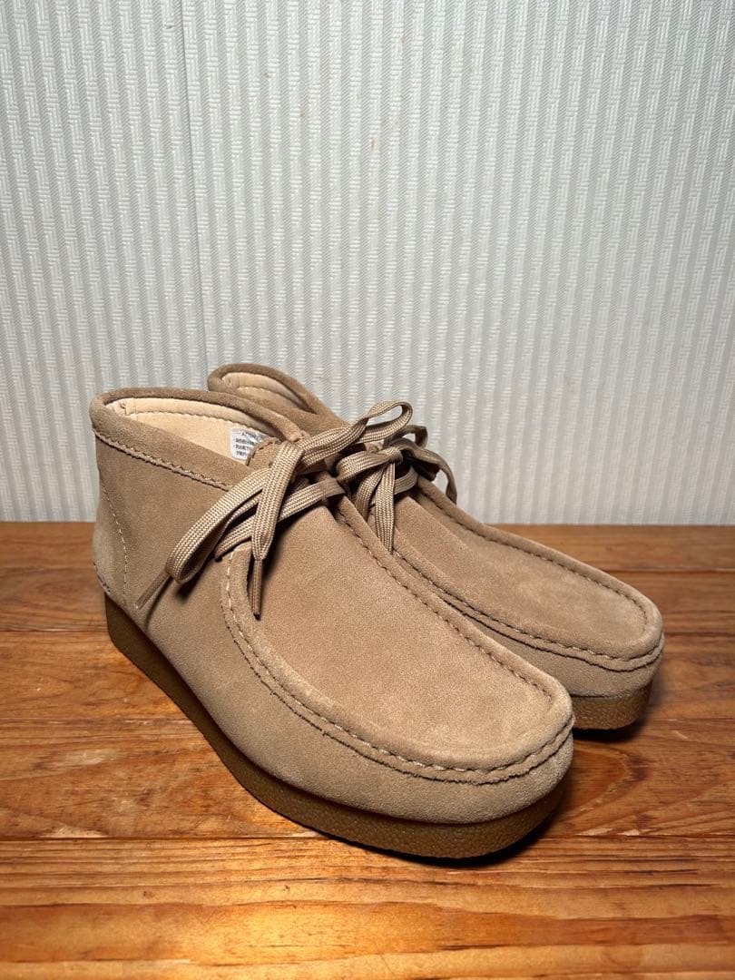 超美品　Clarks/クラークス　Wallabee EVO Bt