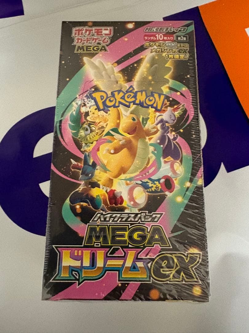 ポケカ MEGA ドリームEX 1BOX　シュリンク付き