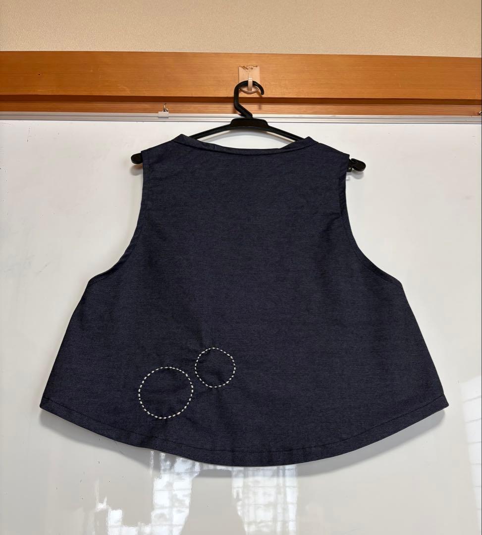 ハンドメイドとベストとパンツ　センソユニコ風