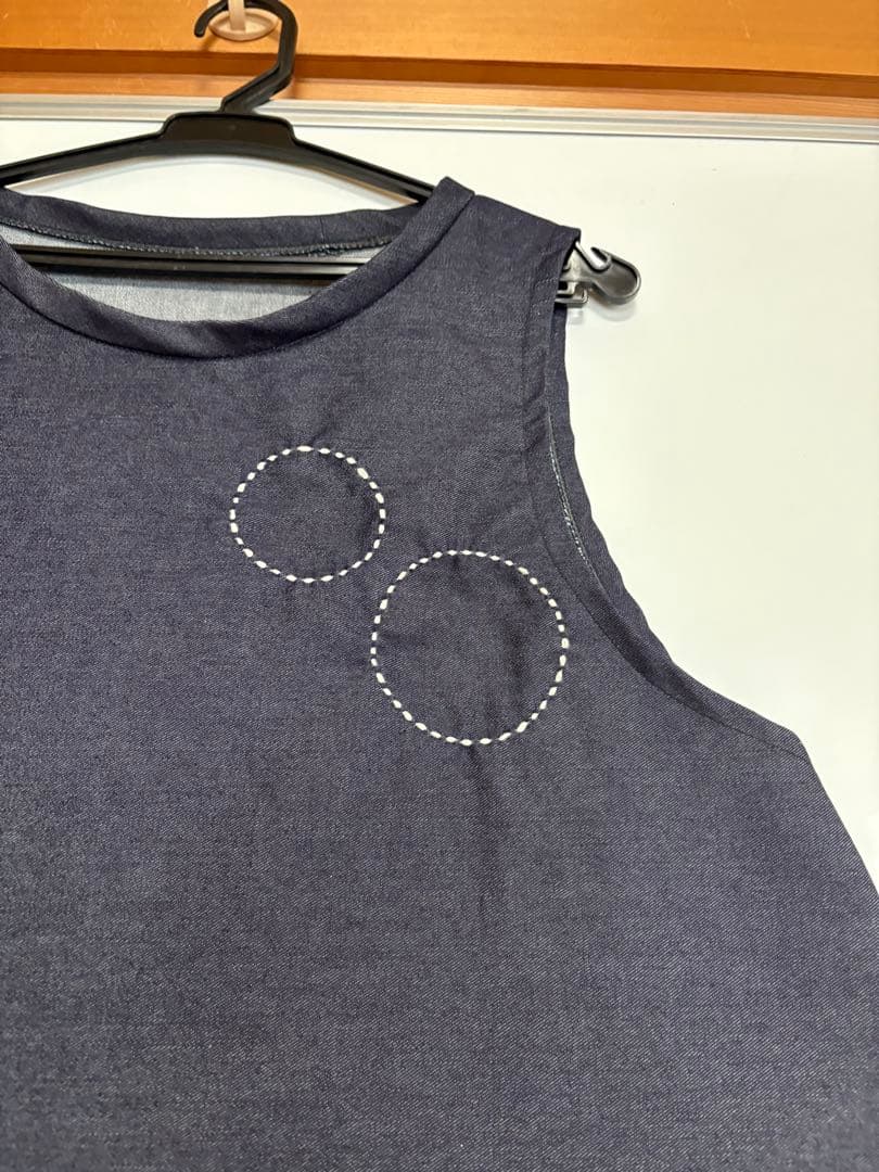 ハンドメイドとベストとパンツ　センソユニコ風