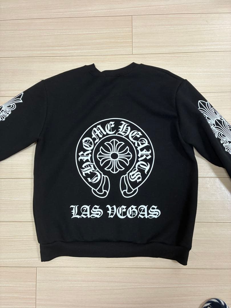 CHROME HEARTS ブラック スウェットトレーナー