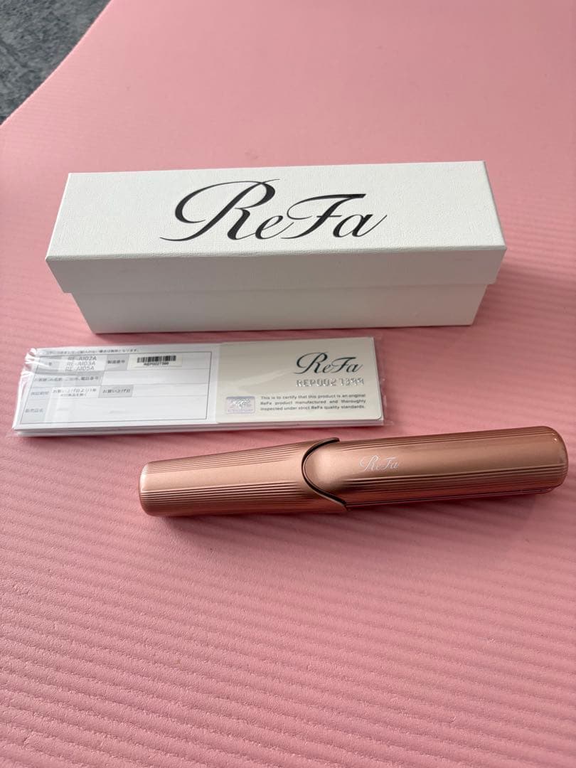 ほぼ新品♡ReFa リファビューテック フィンガーアイロン　ピンク