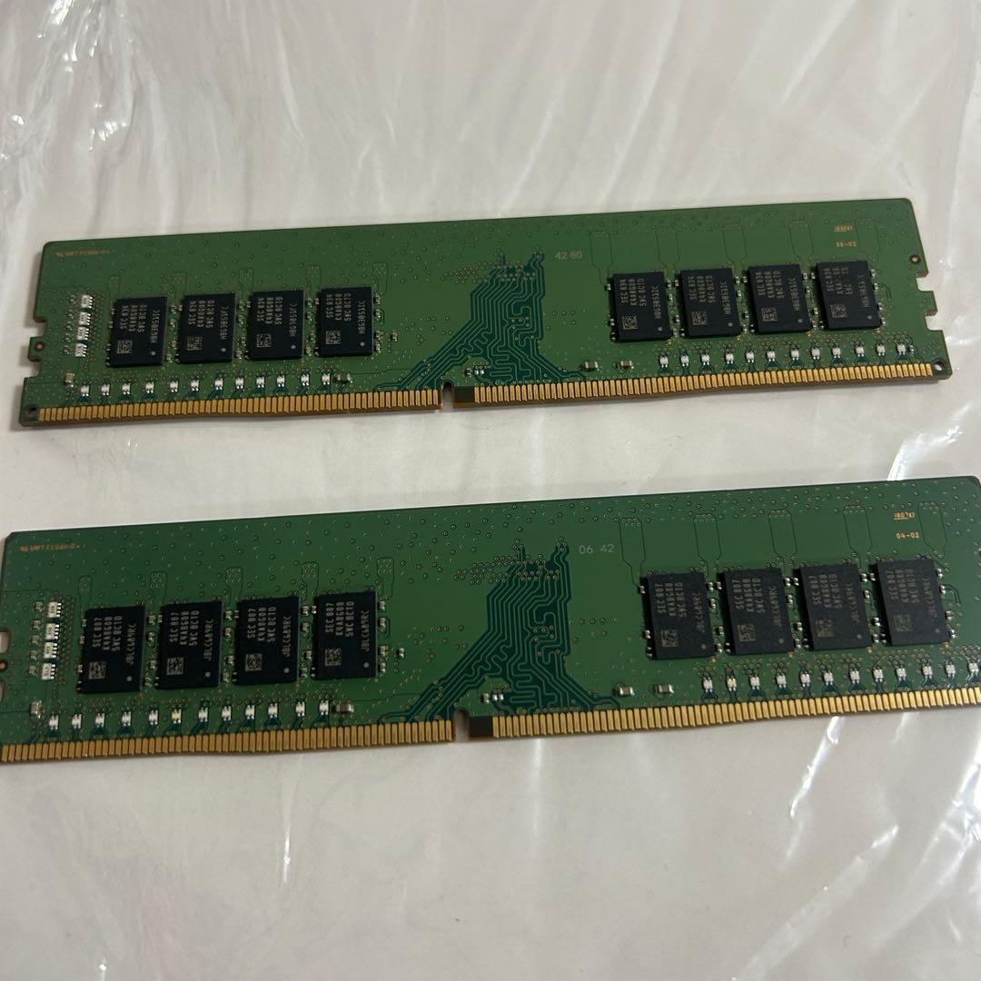 Samsung DDR4 2666MHz メモリ 32GB (16GB×2)