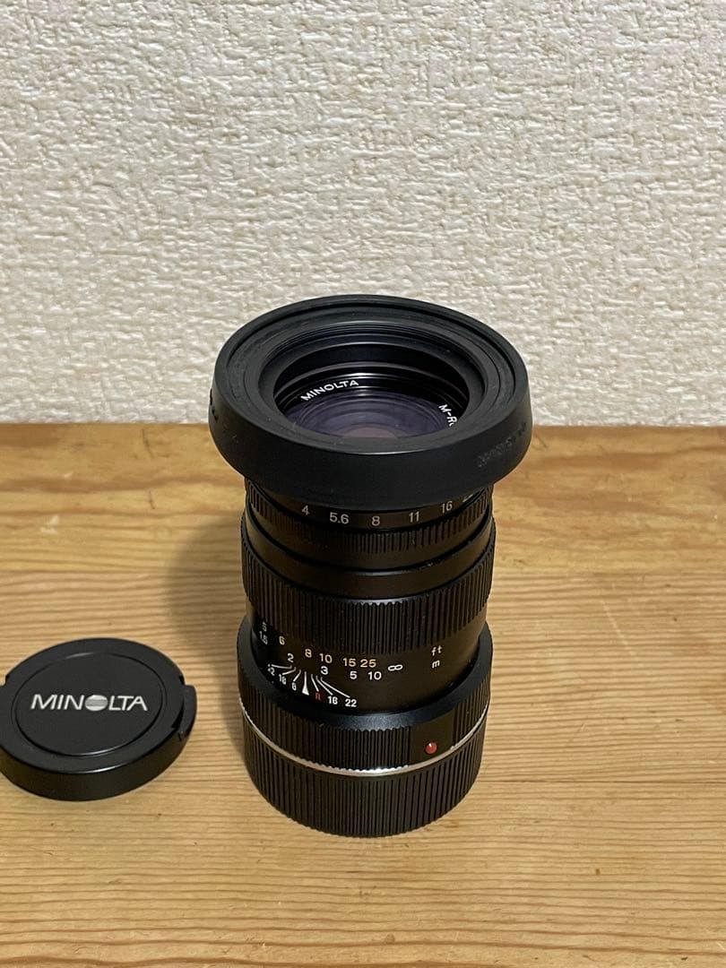 美品MマウントMINOLTA M-ROKKOR 90mm f/4 ミノルタレンズ