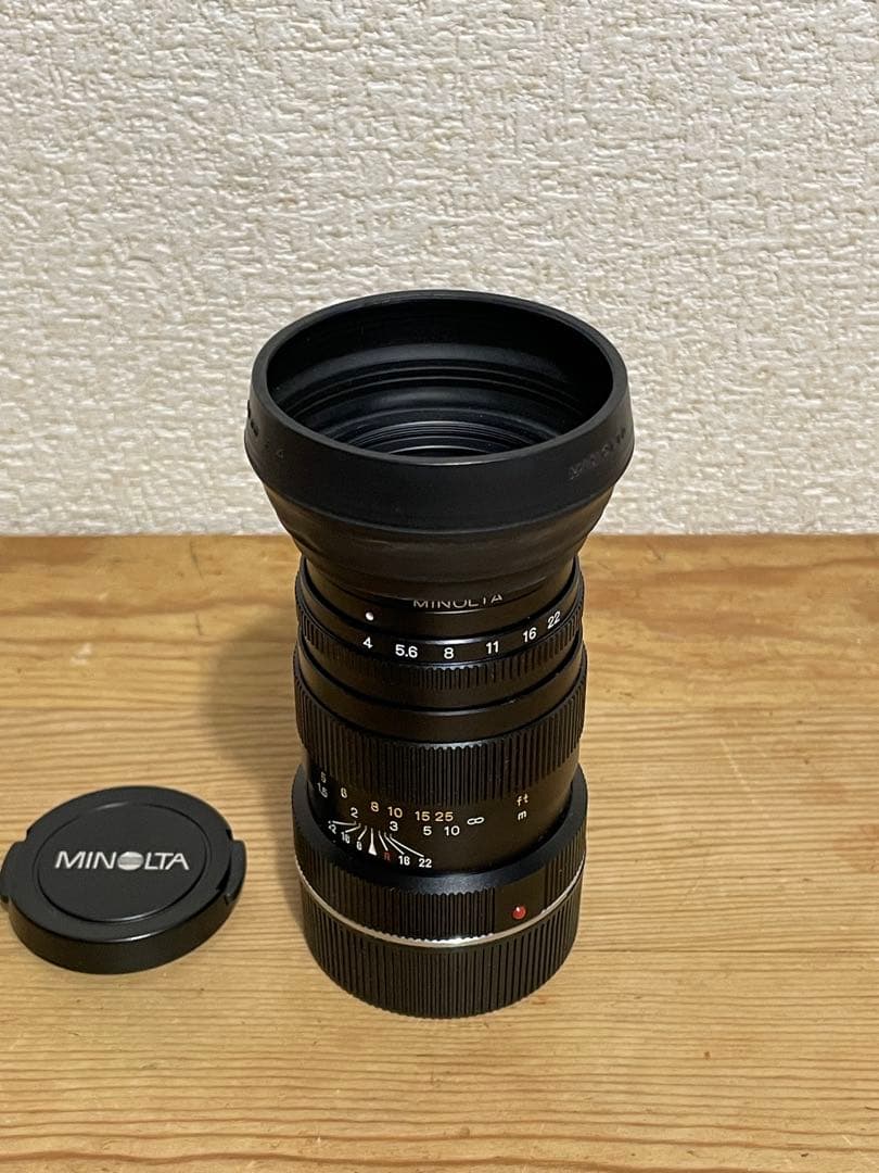 美品MマウントMINOLTA M-ROKKOR 90mm f/4 ミノルタレンズ