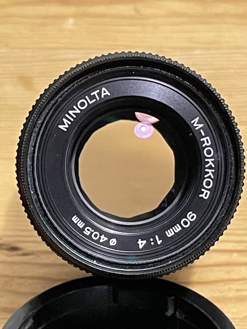 美品MマウントMINOLTA M-ROKKOR 90mm f/4 ミノルタレンズ
