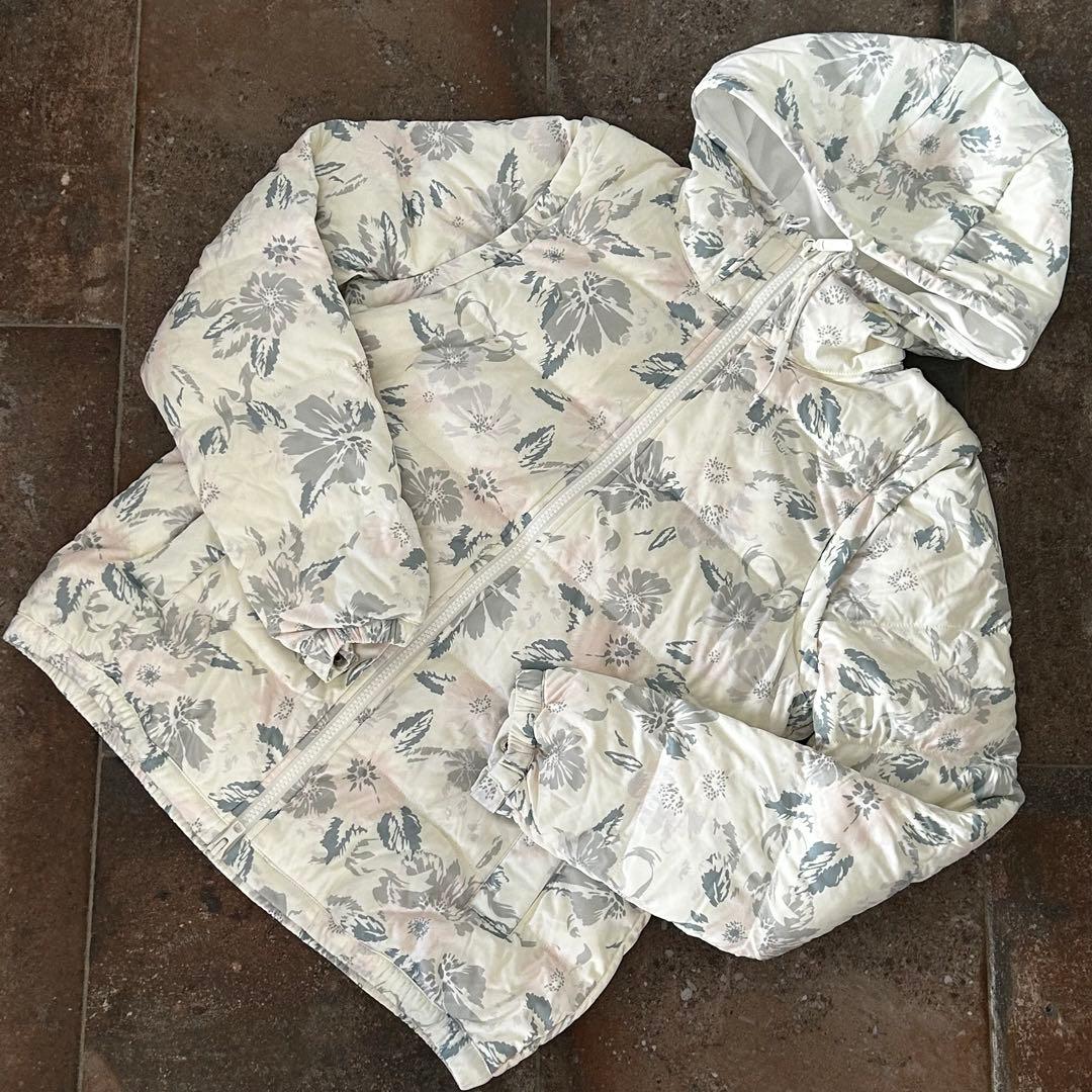 Callaway花柄　セットアップ　ダウン　スカート 総柄　上下セット