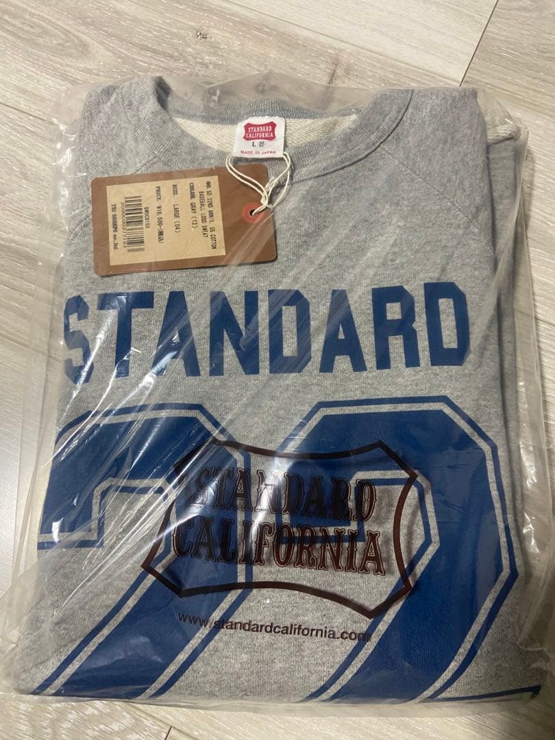 スタンダードカリフォルニア　22アニバーサリー　ベースボールロゴスエット