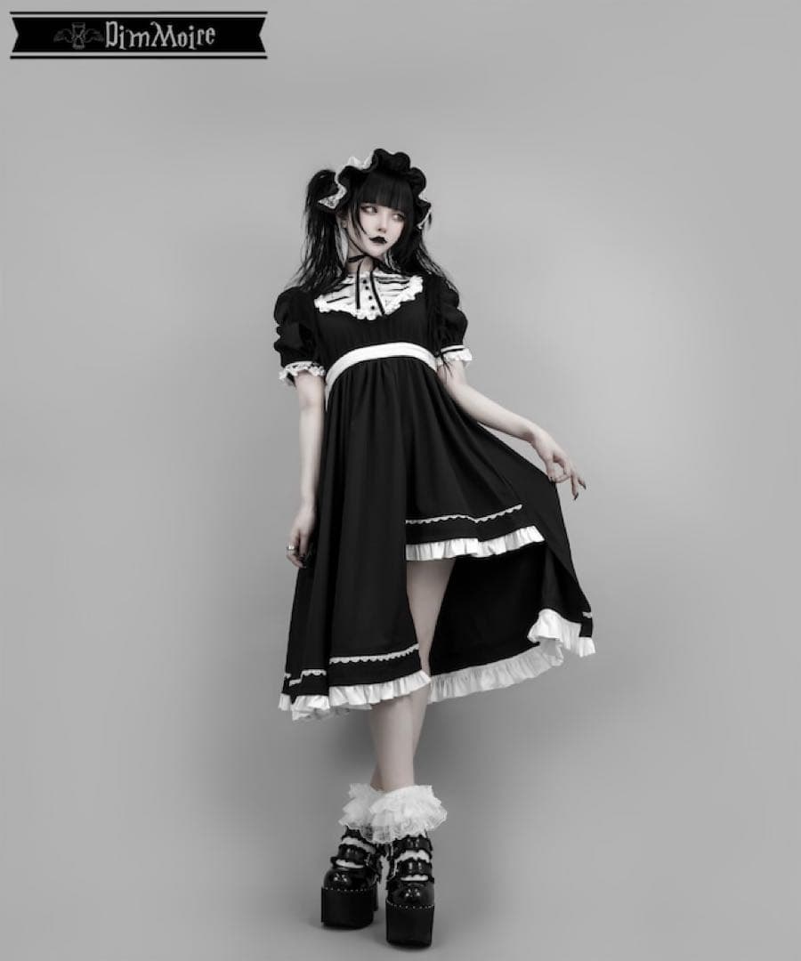 DimMoire 儚骸ヘッドドレス【Black】