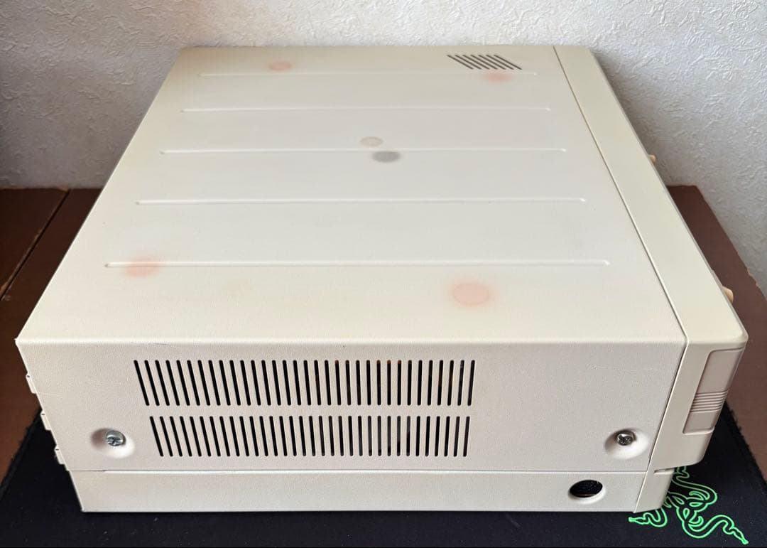 PC-8801mkIISR キーボード、15kHz液晶モニタセット 動作品