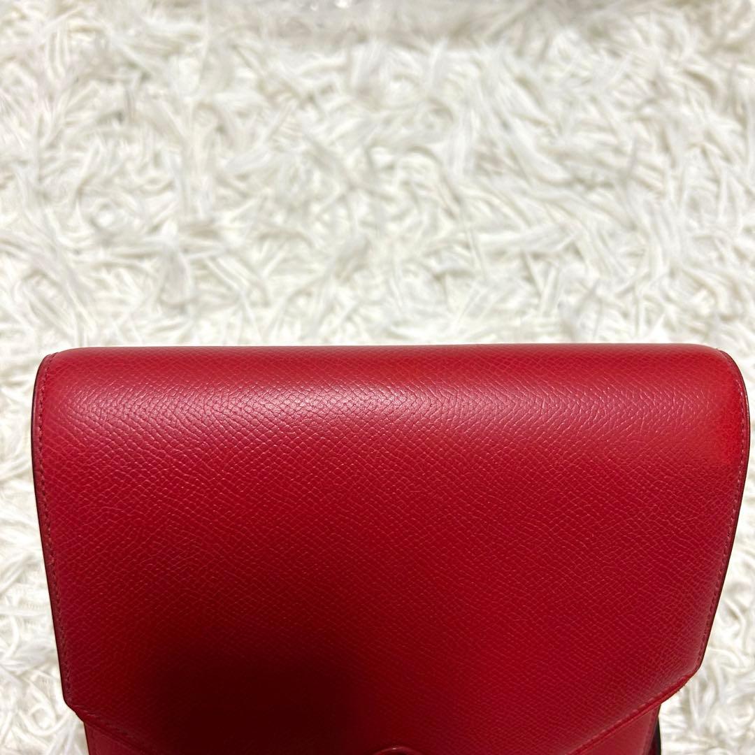 エルメス THULE スーリーショルダーバッグ ルージュ クシュベル