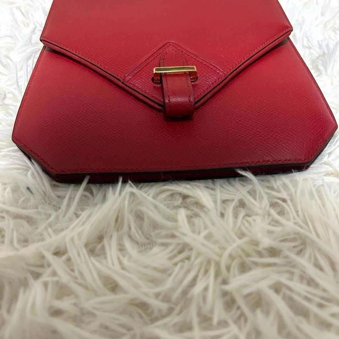 エルメス THULE スーリーショルダーバッグ ルージュ クシュベル