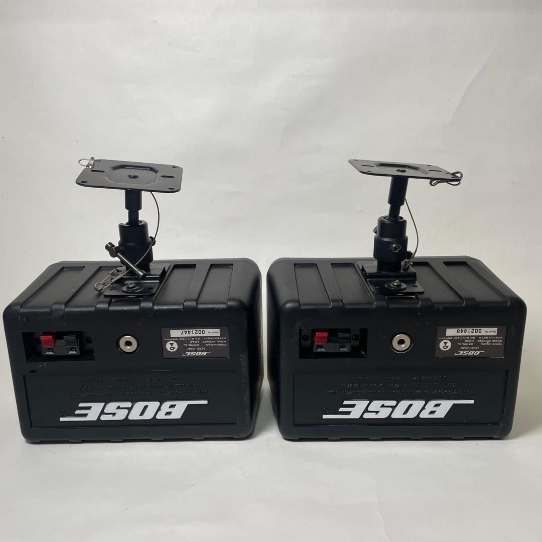 即購入OK ボーズ101MM 連番 ブラック 天吊り用 ブラケット付