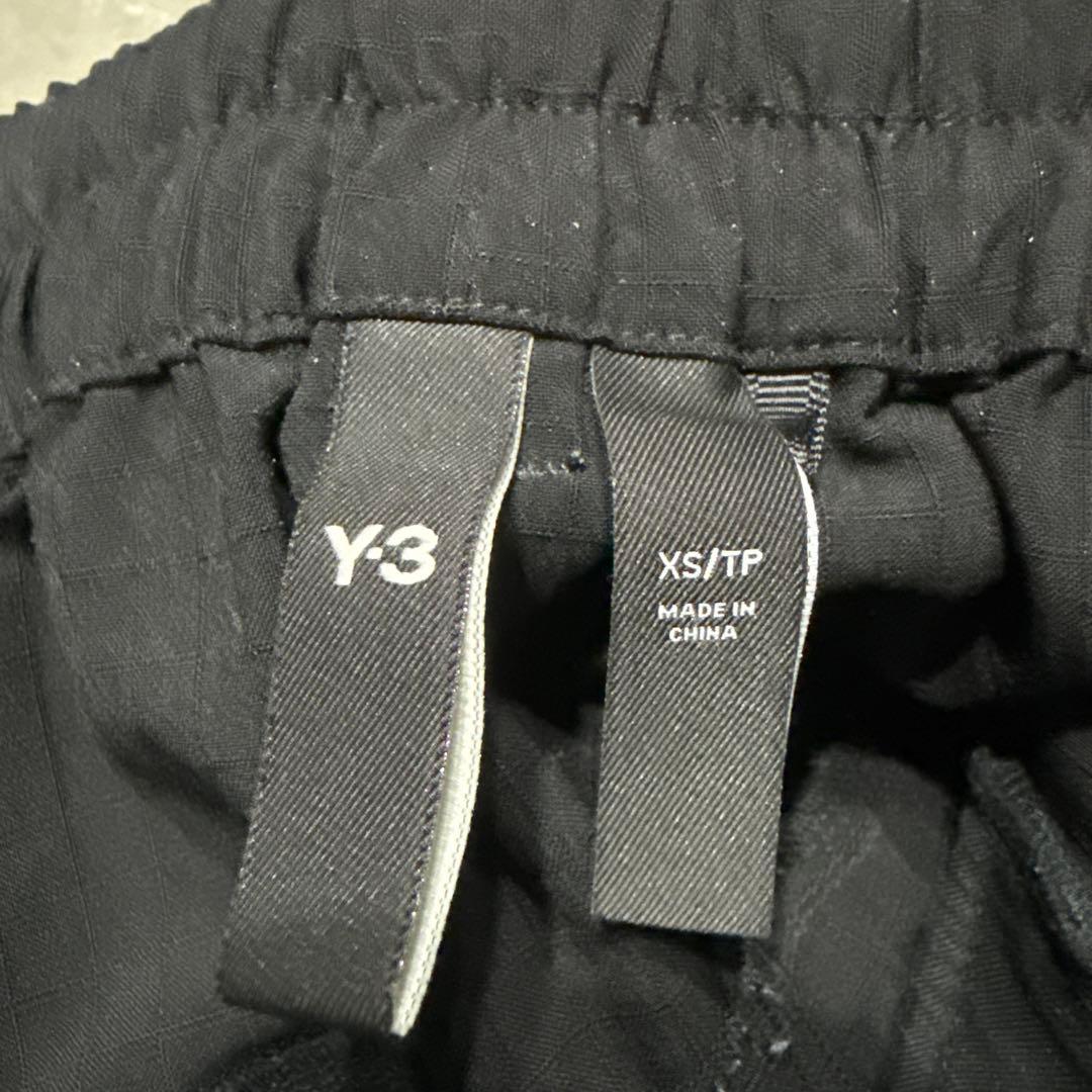 Y-3 ブラック カーゴパンツ
