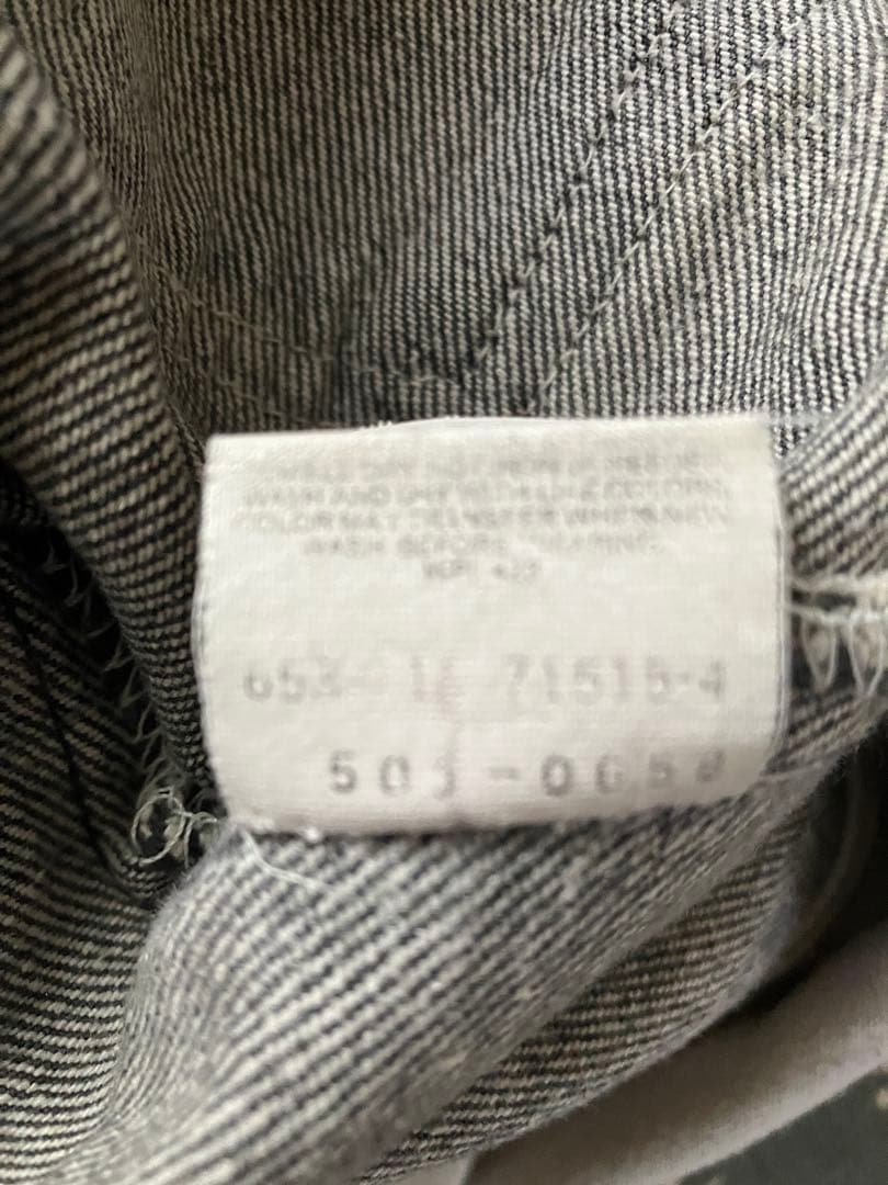 k*a様 【先染め】90s リーバイス501ブラックUSA製VINTAGE