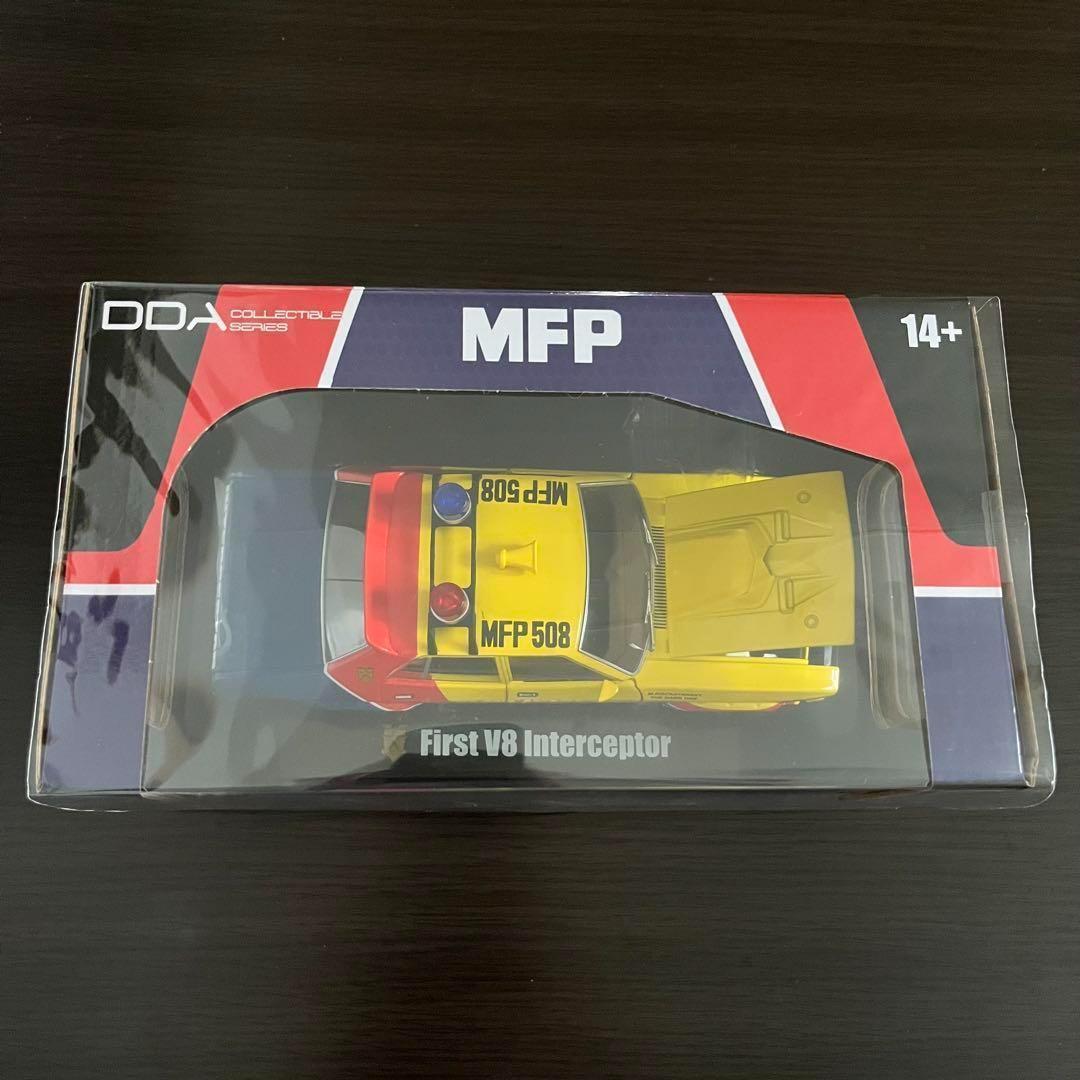 訳あり新品 マッドマックス 1/24 DDA イエローインターセプター ミニカー