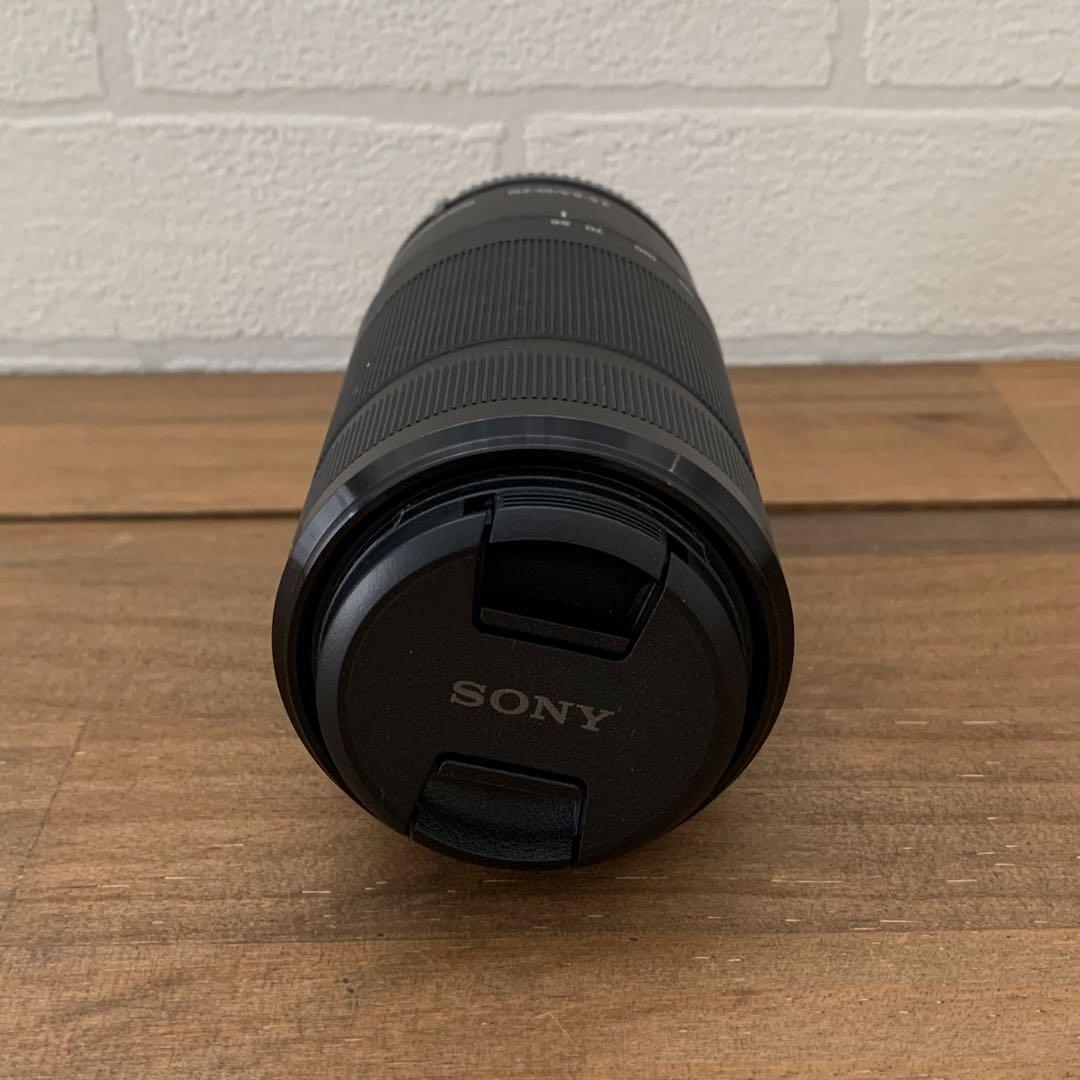 【美品】ソニー(SONY) 純正標準ズームレンズ SEL55210 フード付き