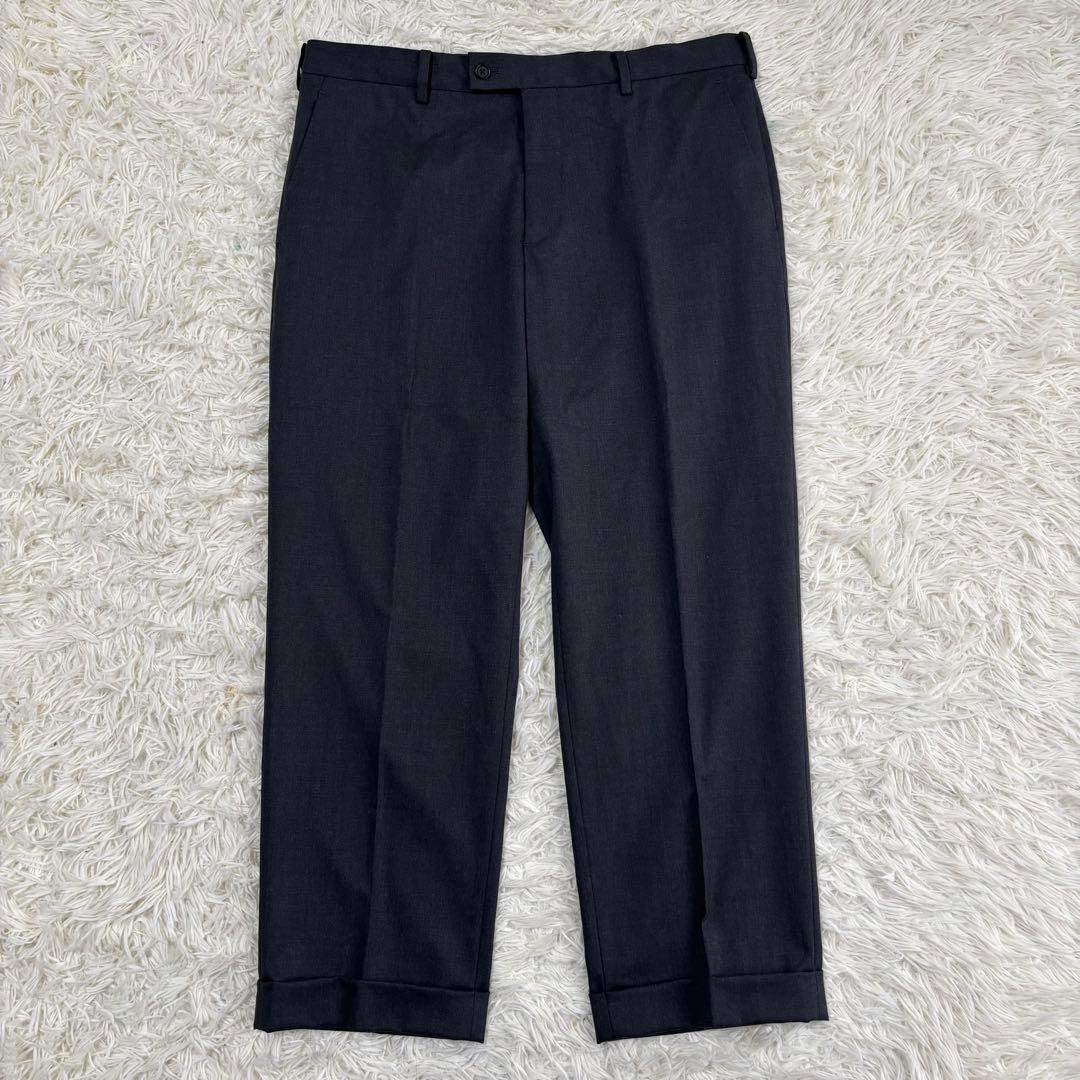 ユニクロ セットアップ スーツ ストレッチウール 背抜き 52 ダークグレー