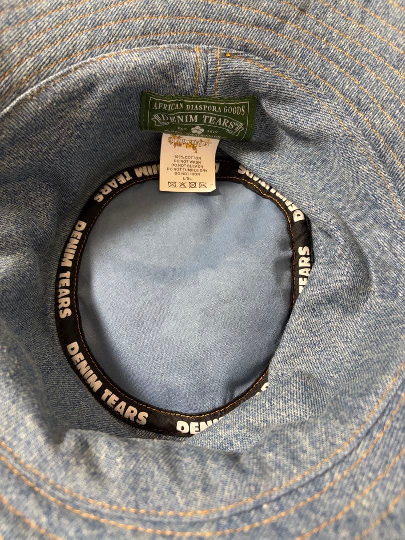 DENIM TEARS バケットハット デニム生地