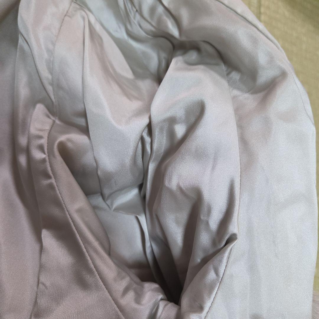 ミンク グレージュ系 サファイアミンク 袖絞 ボタン有り フリーサイズ