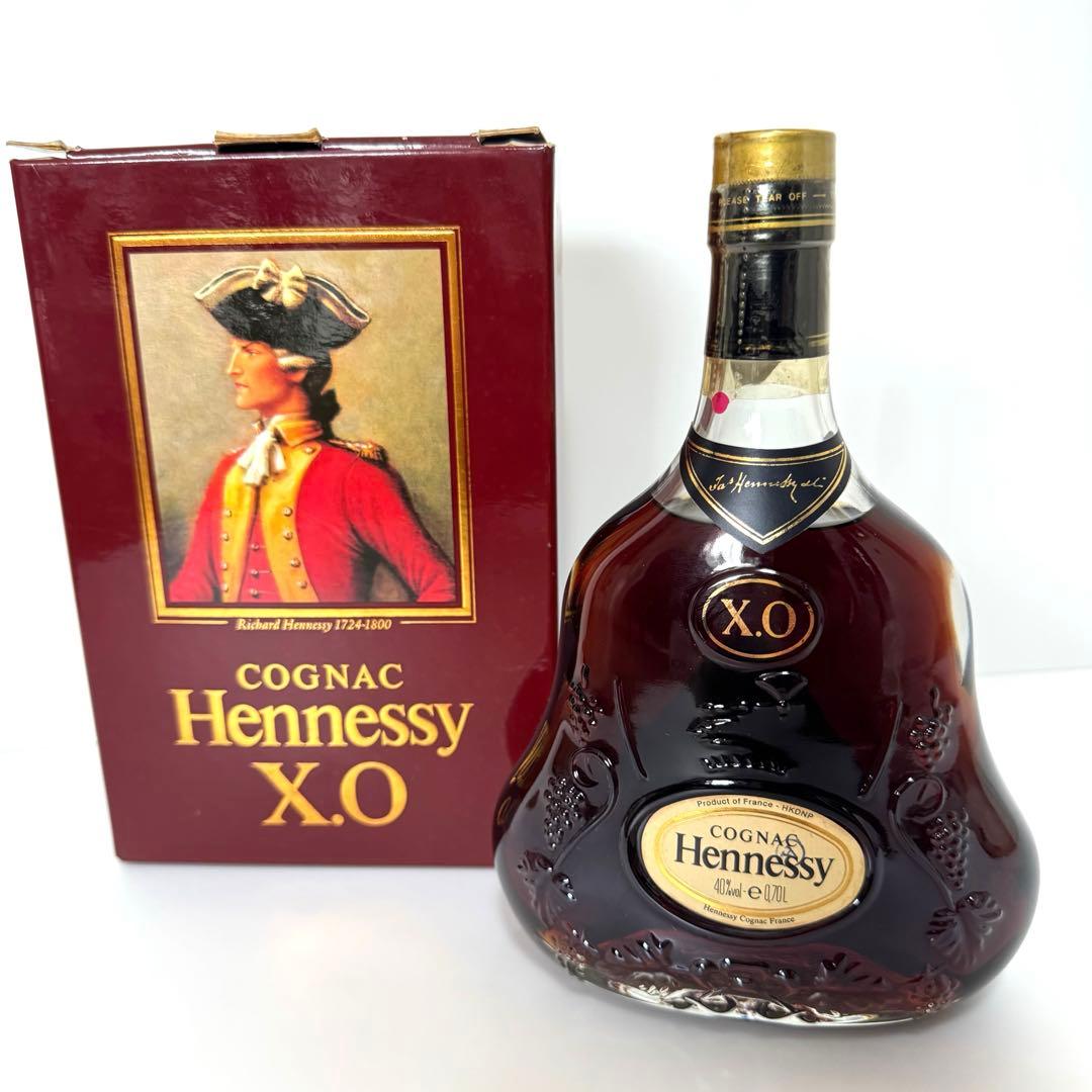 Hennessy XO COGNAC 金キャップ クリアボトル 未開栓