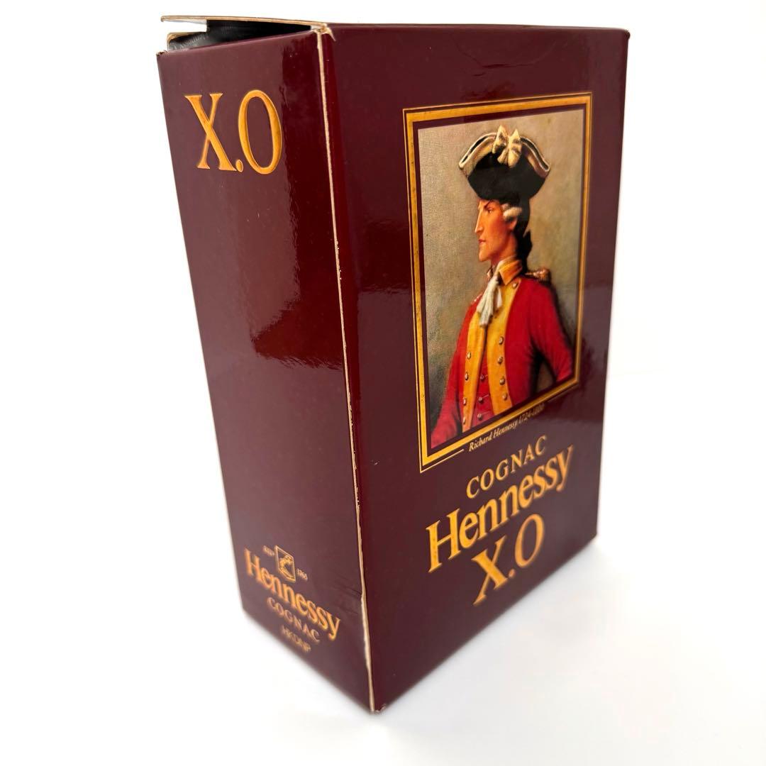 Hennessy XO COGNAC 金キャップ クリアボトル 未開栓